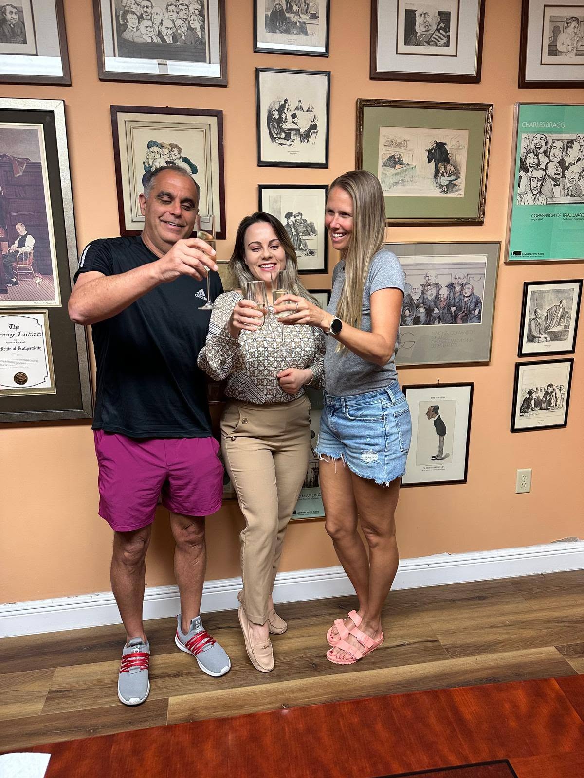 Clients at closing